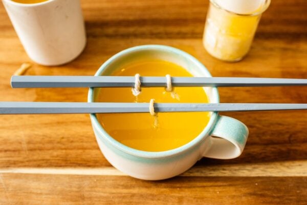 butter candle ready to set | www.iamafoodblog.com