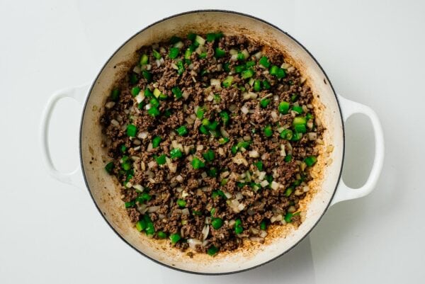 making taco chili | www.iamafoodblog.com