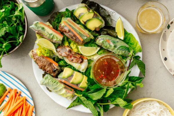 vietnamese salad rolls | www.iamafoodblog.com