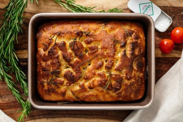 no knead focaccia | www.iamafoodblog.com