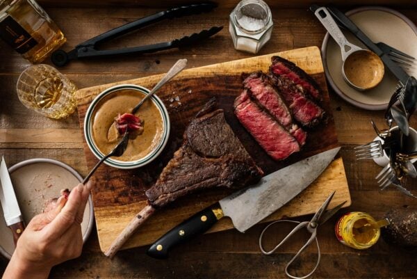 tomahawk steak | www.iamafoodblog.com