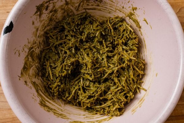 filling for Dubai chewy cookies | www.iamafoodblog.com