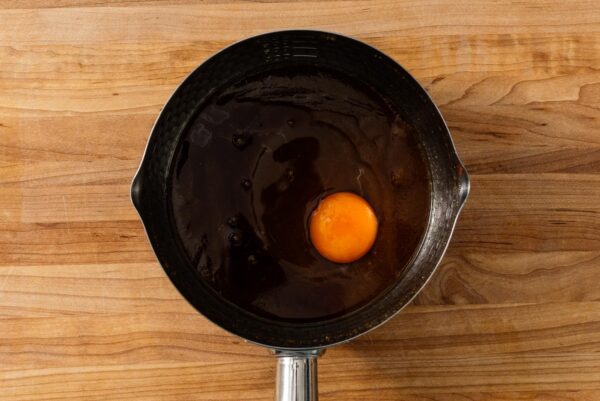 sugar, egg, and vanilla in butter | www.iamafoodblog.com